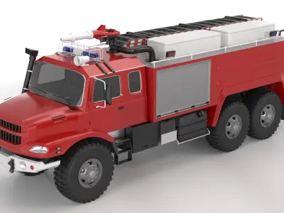  Generic Fire Truck 03 