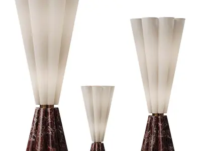 Bouquet lamp by Esther Knopfler 3D model
