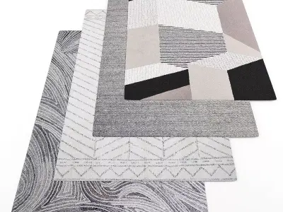 Rugs set358 3D model