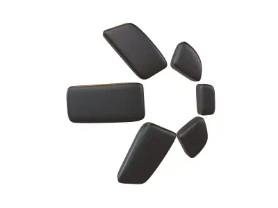 Quant Coin v1 001 Low-poly 3D model