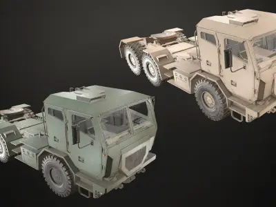 Military Truck V2 - Pack 1