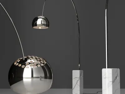 floor lamp Flos  Arco 3D model