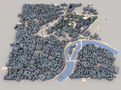 Rome Capital of Italy 3D model