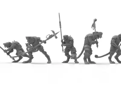 Cheese Stealer Cult - Shockvermin 3D print model