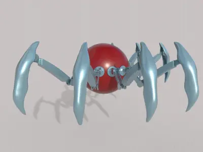 Mechanical Crab 3D model
