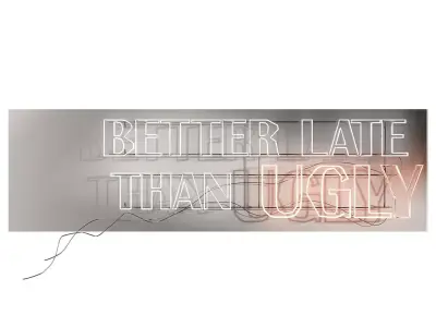 Neon Better Late Than UGLY 3D model