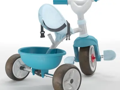 Speedster tricycle Smoby be move 3D model