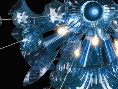 89302x Celesta Lightstar Ceiling Lamp 3D model