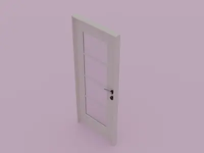 Interior Door V2 3D model
