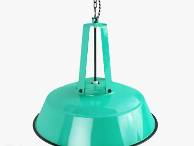 HK Living Workshop L industrial lamp 3D model