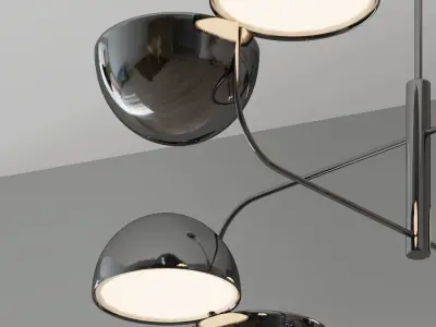 Elisabetta Penta Chandelier 3D model