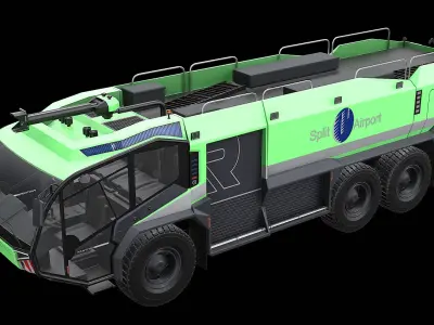  Rosenbauer Panther 6x6 Airport Firetruck - Green 