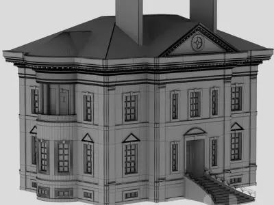 exterior classic 3D model