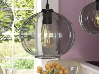 Bonilla Light Single Globe Pendant 3D model