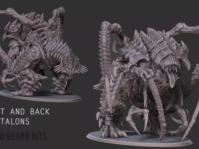 Xenoteras Crusher 3D print model
