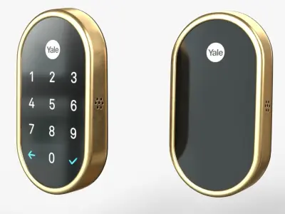 Google Nest x Yale Lock and Nest Connect 2023 3D model