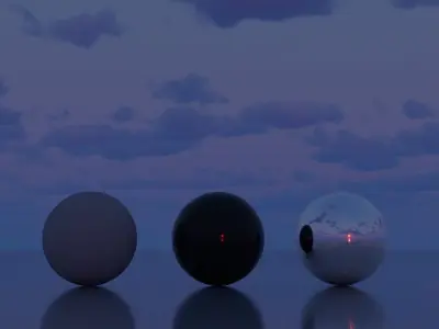 Skydome HDR - Hazy Dusk Sunset - 2 Texture