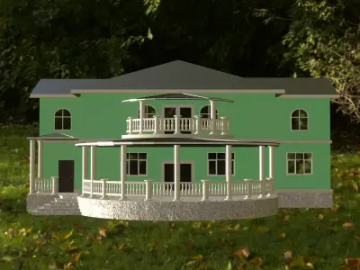 House victorian 3D model