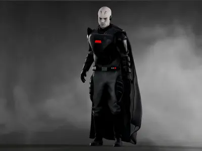 Grand Inquisitor Low-poly 3D model