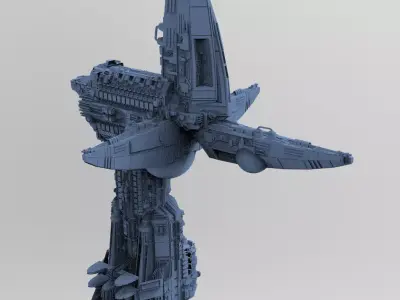 Wraith Interceptor Tower relay  3D model