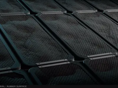 PBR Material -Rubber Surface Texture