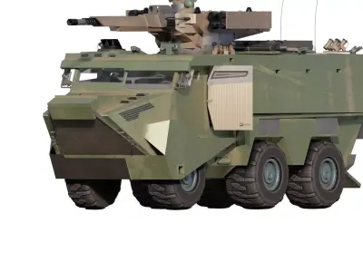 AMBHITIOUS PERSONNEL CARRIER 3D model