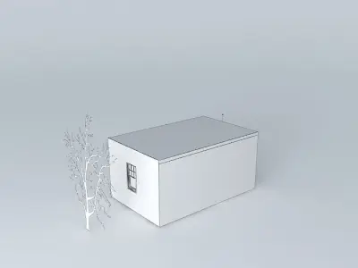 Modern Kitchen Using THORN Glacier Pendant Light Free 3D model