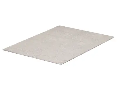 SETTAT HAND-KNOTTED WOOL RUG 3D model