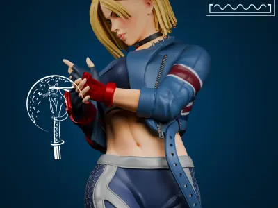 Cammy Street fighter   Classic SF6 and NSFW version Free 3D print model