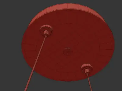 Otto Sphere Mini Pendant By Hubbardton Forge 3D model