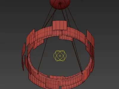 Kichler Moderne Chandelier 3D model