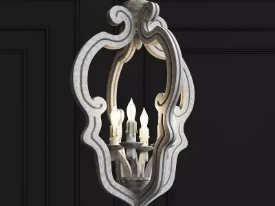 Currey Company Lighting Chancellor Chandelier Small 3D model