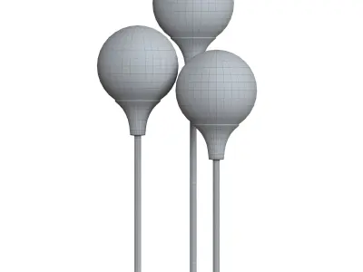 beside lamp 6 3D model