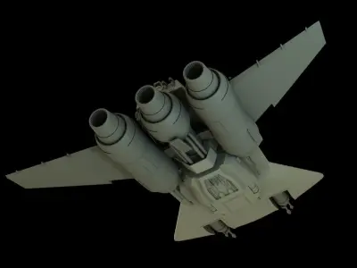 Pirate Snub Fighter 1 18th scale  3D print model