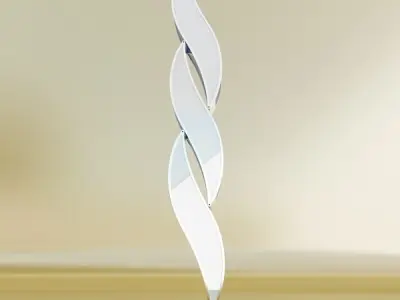 Modern Floor Lamp 02 3D model
