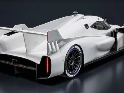  McLaren WEC 2027 White Mockup LMDh PreSeason Hypercar 