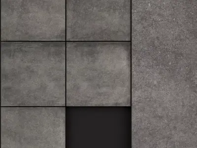 Zeus Ceramica Portland Black 3D model