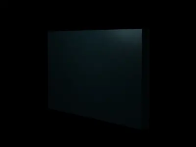 Door sci fi Stylized Low-poly 3D model
