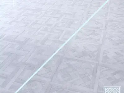 Parquet - Laminate - Wooden floor 2 in 1 Low-poly 3D model 155
