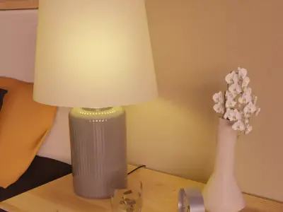 Table Lamp IKEA SNOBYAR 3D model
