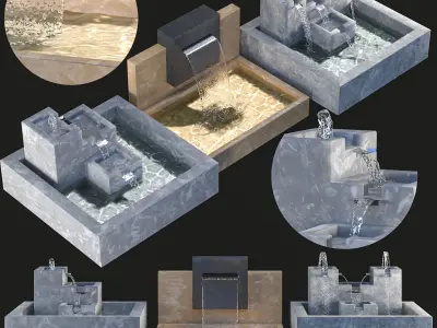fountain vol 12 3D model