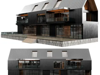 MODERN HOUSE NO32 A 3D model