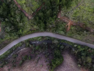 Pantanillo river and the surrounding area 3D model