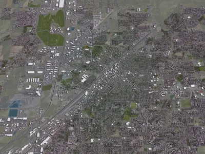 Nampa Low-poly 3D model