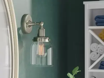 Wellow Armed Sconce Free 3D model