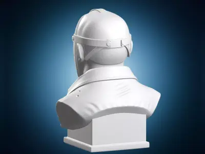 Jason Voorhees Friday The 13th Horror Bust 3D print model