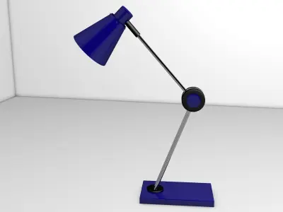 Table Lamp 3d Model Free Free low-poly 3D model