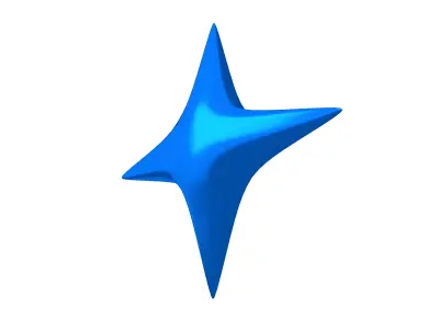 Sparkle v1 009 Low-poly 3D model