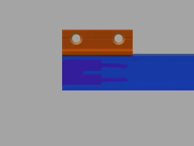 Parts for Sliding Door Free 3D model