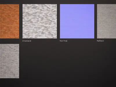 Red classic brick with no let texture Texture